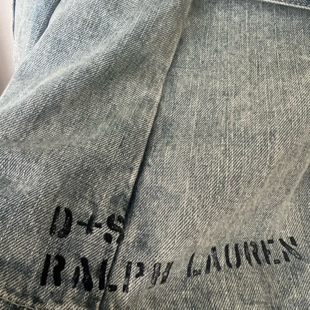 Denim & Supply Ralph Lauren classic denim peacoat. Size SMALL Unisex. - Picture 3 of 6
